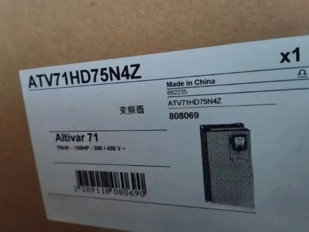 

Brand New ATV71HD75N4Z High Quality Frequency Converter 1pcs Fast Delivery
