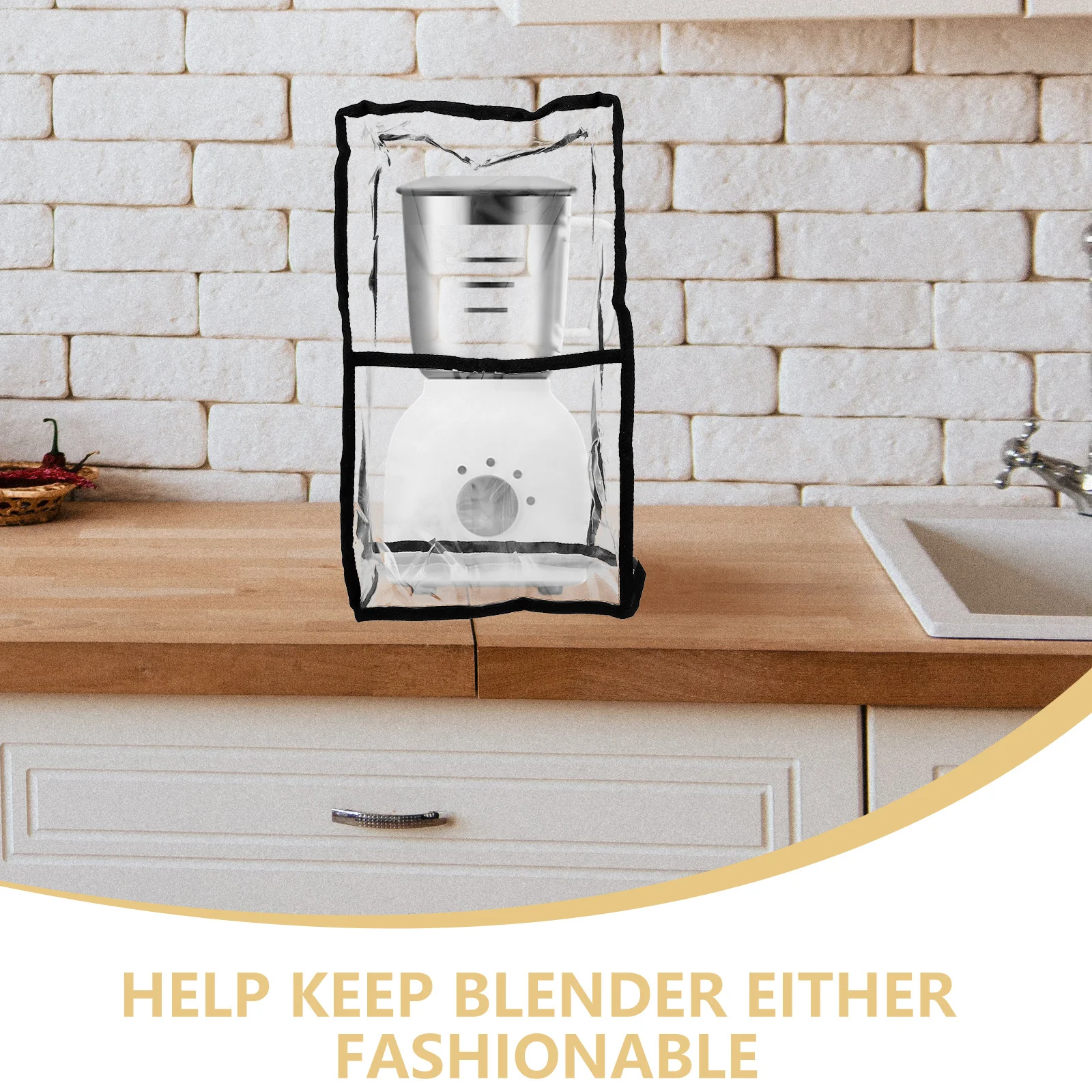 

Kitchen Stand Mixer Dust Cover Clear Protective Mixer Cover PVC Anti-Scratch Kitchen Appliance Protector