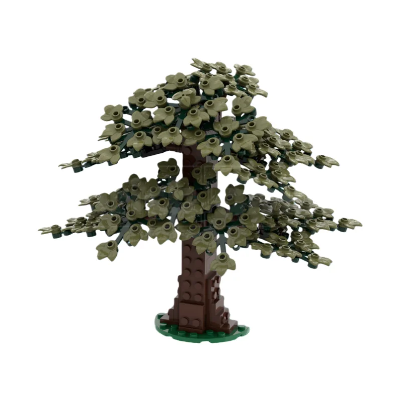 

MOC architectural miniature tree creative model - small particles building toy blocks 215 pieces - suitable for all enthusiasts
