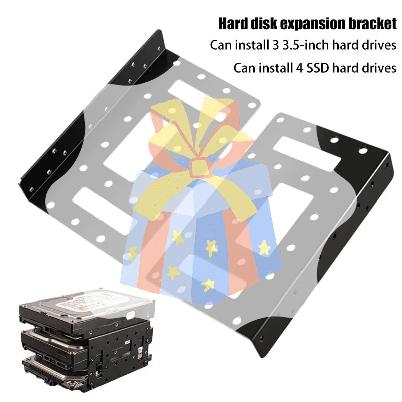 11UB Storage Mounting Bracket 2.5inch 3.5inch Adapter Tray Adapter HDD Hard Disk Drive For 2.5/3.5-inch SSD Bracket