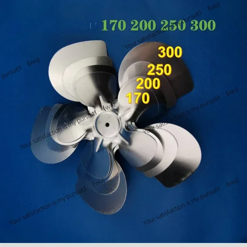 Suitable for 28 ° 200 300MM refrigerator condenser fan blades, aluminum alloy