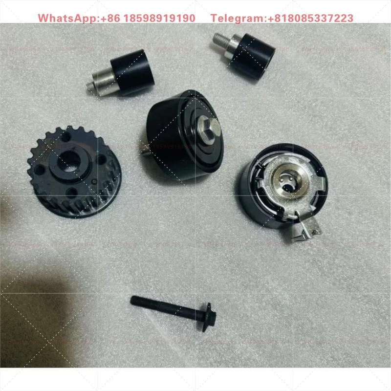 Quanchai engine H20 timing set, tensioning wheel, idler, crankshaft toothed pulley, timing belt