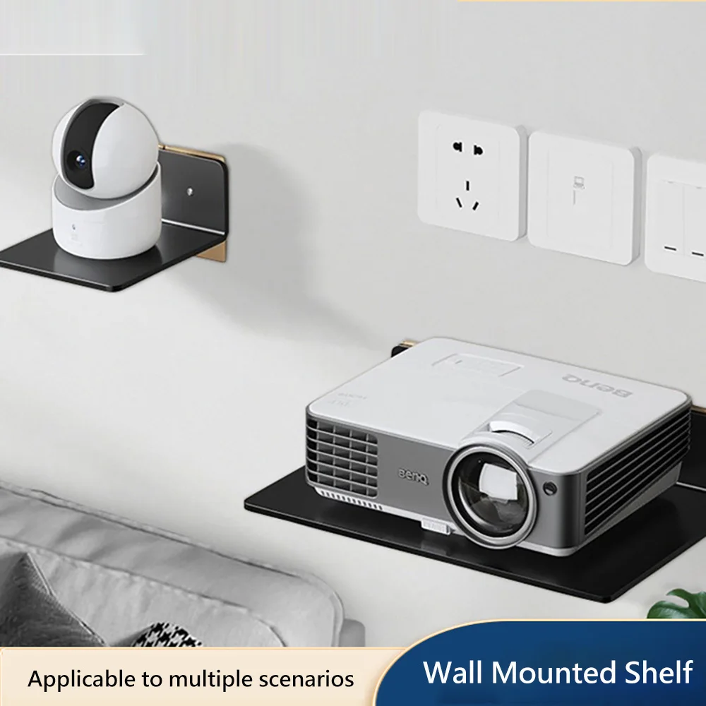 Projector Holders Wall-Mounted Monitoring Head Support Household Wall Hanger Living Room Racks Tray Home Storage Holders