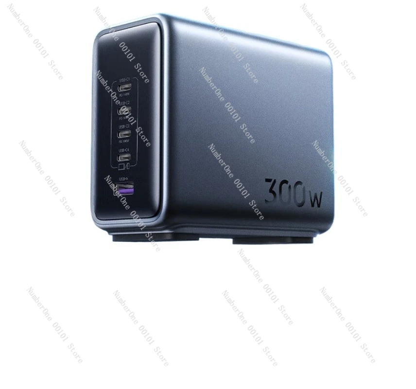 

Набор быстрого зарядного устройства GaN мощностью 300 Вт, многопортовая настольная зарядная станция, зарядное устройство Type-C с быстрой зарядкой, совместимое со всеми устройствами