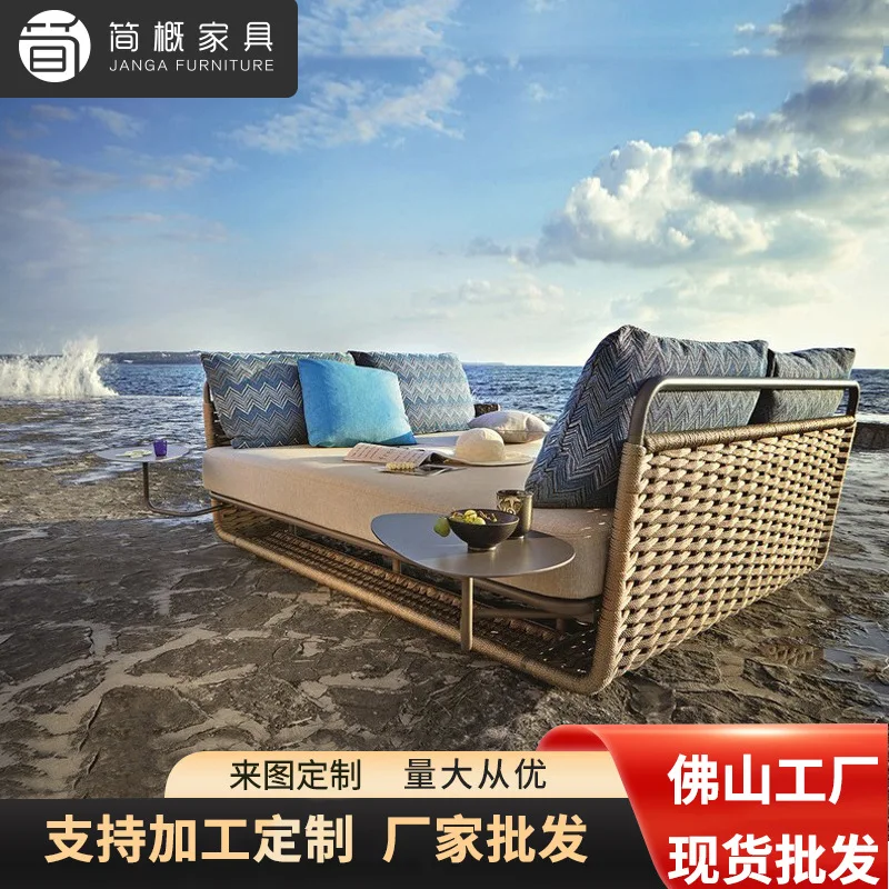 Open-air swimming pool, sea view room, floor-to-ceiling shade villa, outdoor bird's nest, hammock, sofa