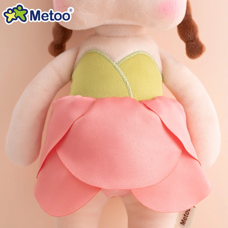 Metoo Doll Plush Toys For Girls Baby Linda kawaii Flower Fairy Angela For Children Kid Christmas Birthday Gift hot sale