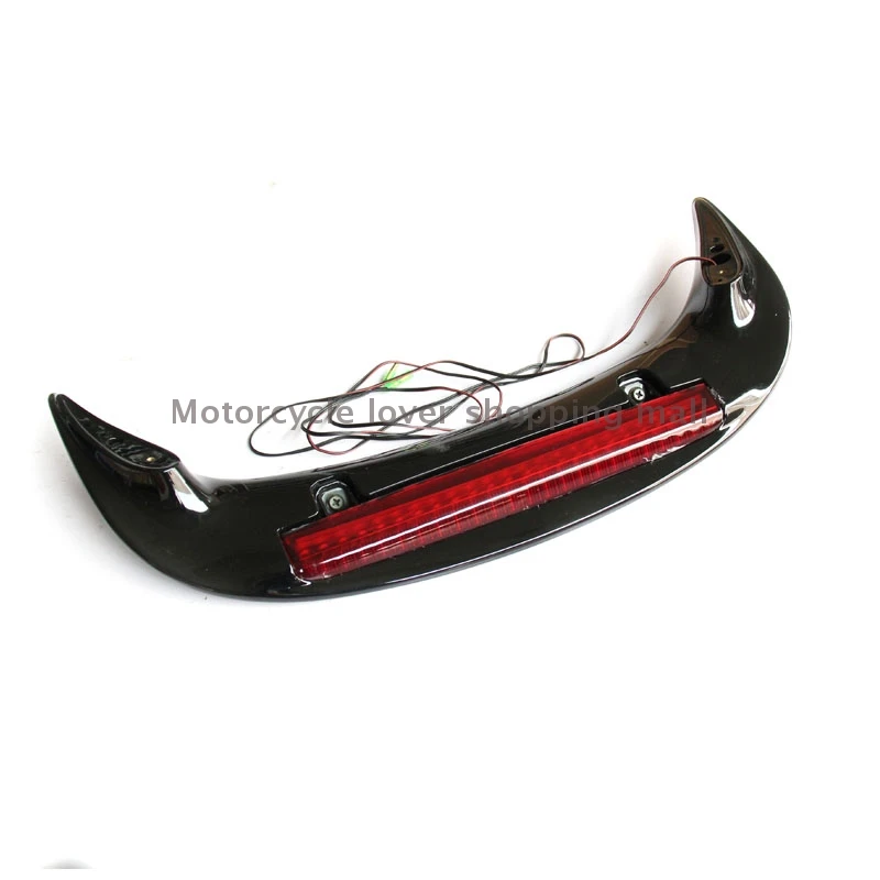 Motorcycle Accessory Trunk Spoiler With LED Tail Light Brake Lamp For Honda Goldwing 1800 Gold Wing1800 GL1800 2001-2011 2002