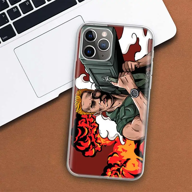 Custodia per telefono Terminator Schwarzenegger per Apple iPhone 11 12 13 15 Ultra 14 Pro 7 XR X XS Max 6S 8 Plus + Mini SE Print