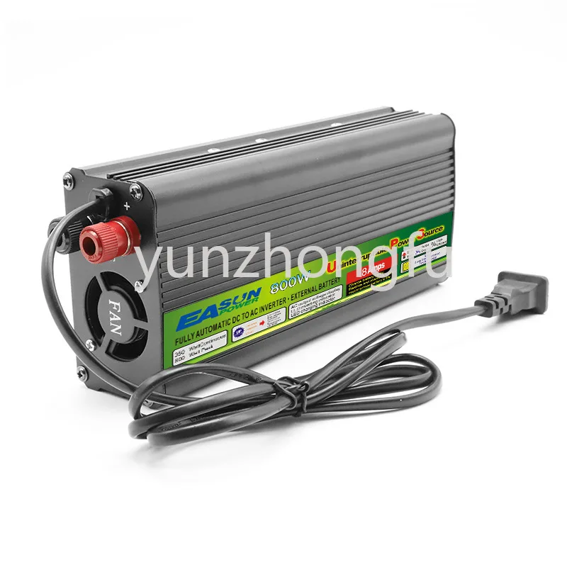 Inverter Charging Integrated 800-2000W Sine Wave Household Inverter 12 Mains Charging Function