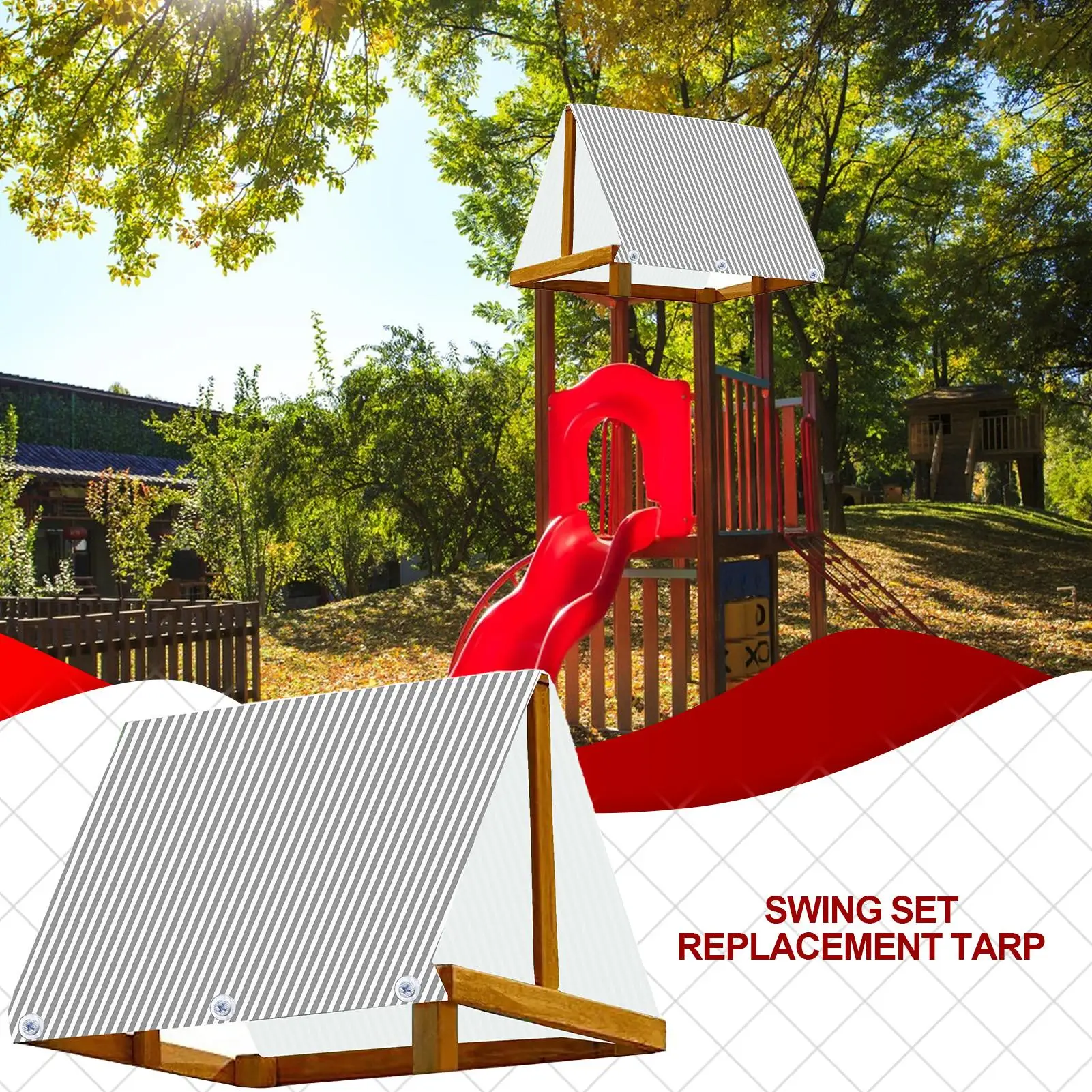 

Replacement Canopy For Swing 43x90 Inch Canopy Replacement Cover Gazebo Pergola Accessories For Sun Protection Yard House Patio