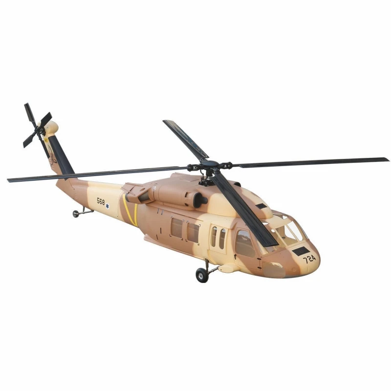 

700 Size UH-60 RC Helicopter Scale Fuselage Glassfiber RC Aircraft Shell with Mechanics