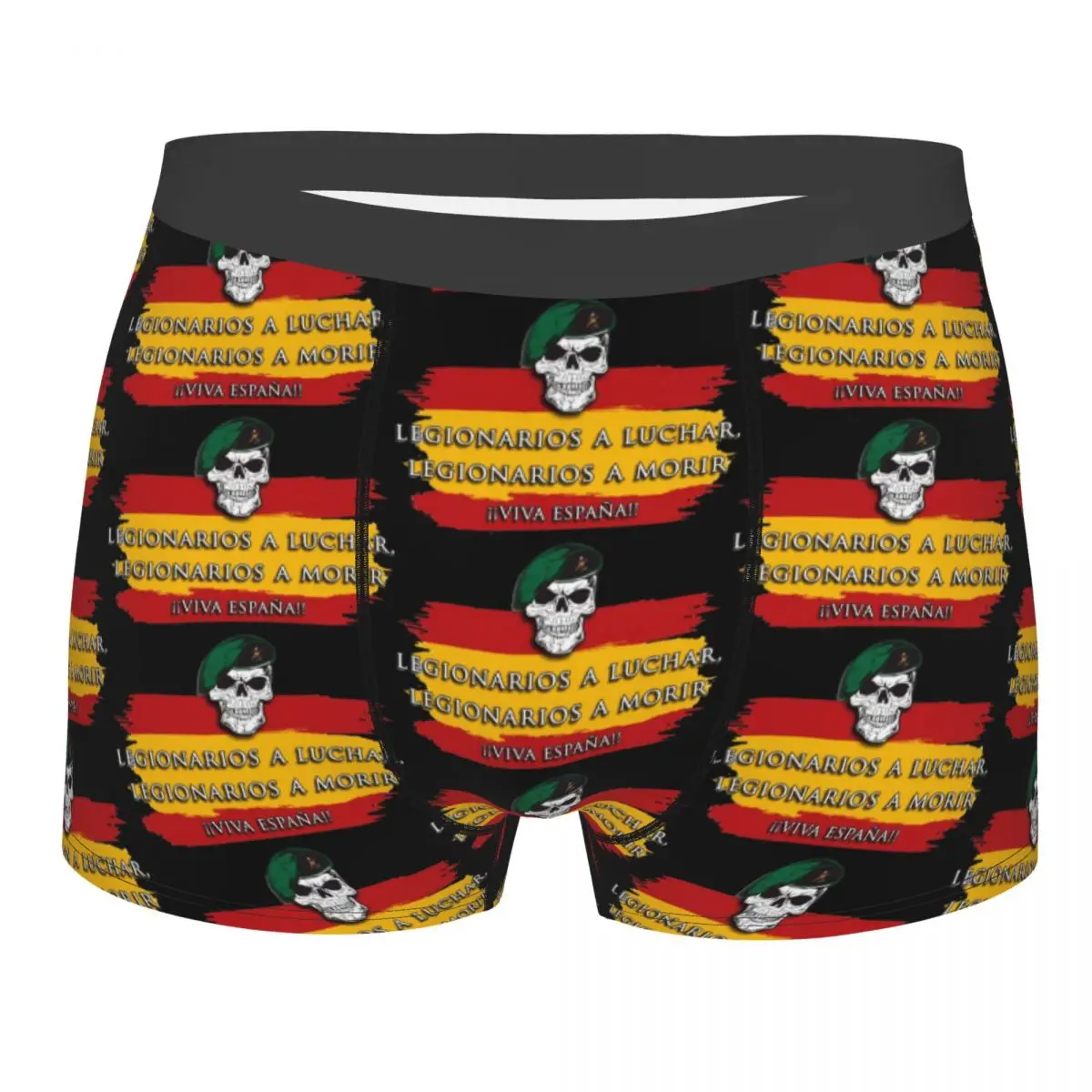 Men Boxer Briefs Spanish Legion Highly Breathable Underwear Top Quality Print Shorts Gift Idea