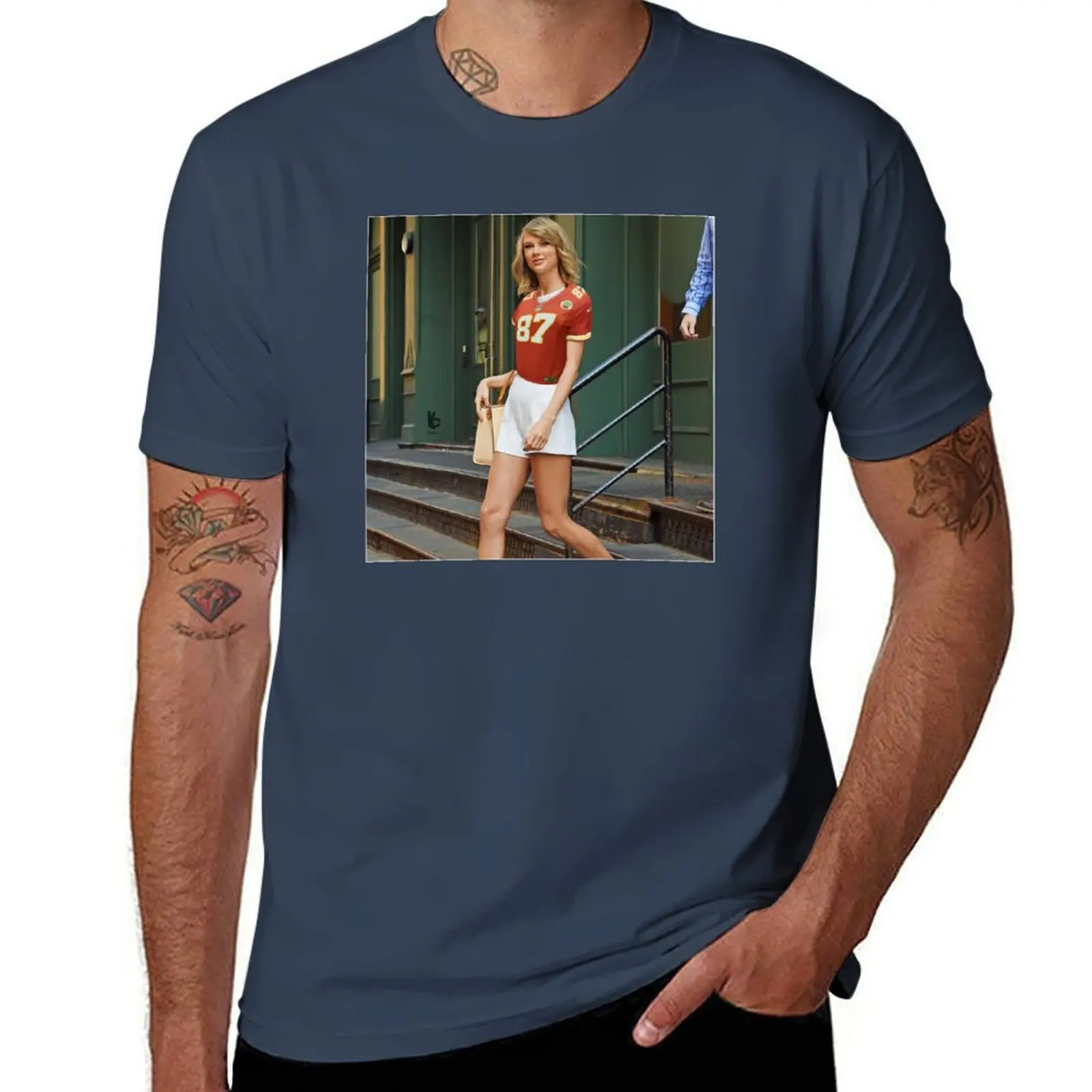 

Funny KC Football swift repping trav T-Shirt UV Sun Protection Tee Shirt