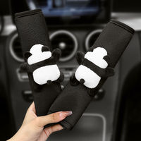 1Pcs Cartoon Seat Belt Accessories Universal Auto Seatbelt Shoulder Pad for Children Kids Plush Car Shoulder Cushion Protector
