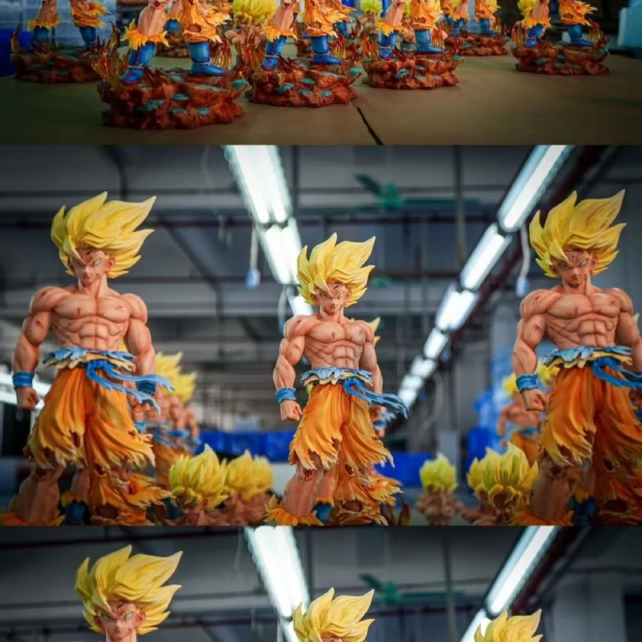 Figura de Dragon Ball Ultra Instinct Goku 2,0, estatua luminosa, juguete coleccionable, figura de acción para fanáticos y niños