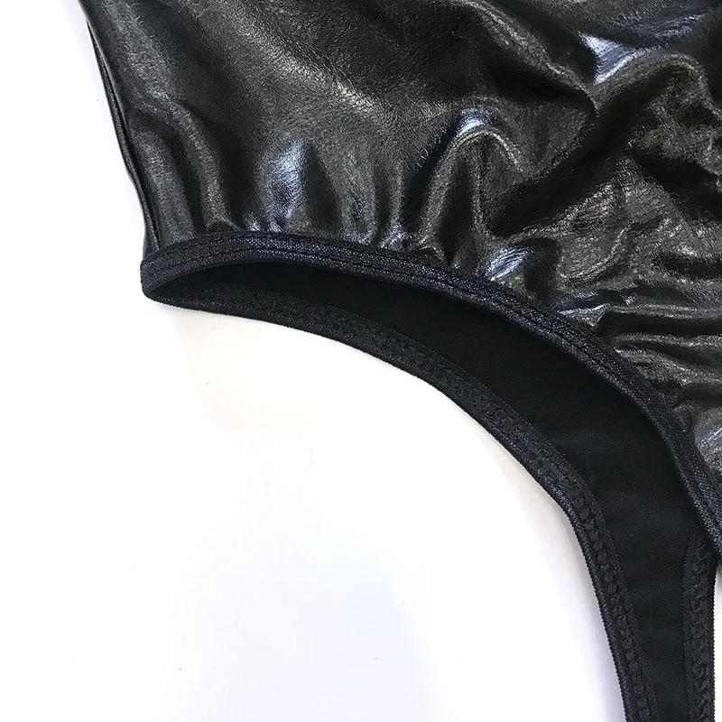 Costume de Police Sexy pour Femme Adulte, Uniforme Sexuel en Latex Noir, 7.0 Fantaisie de flic pour Jeux à Plis