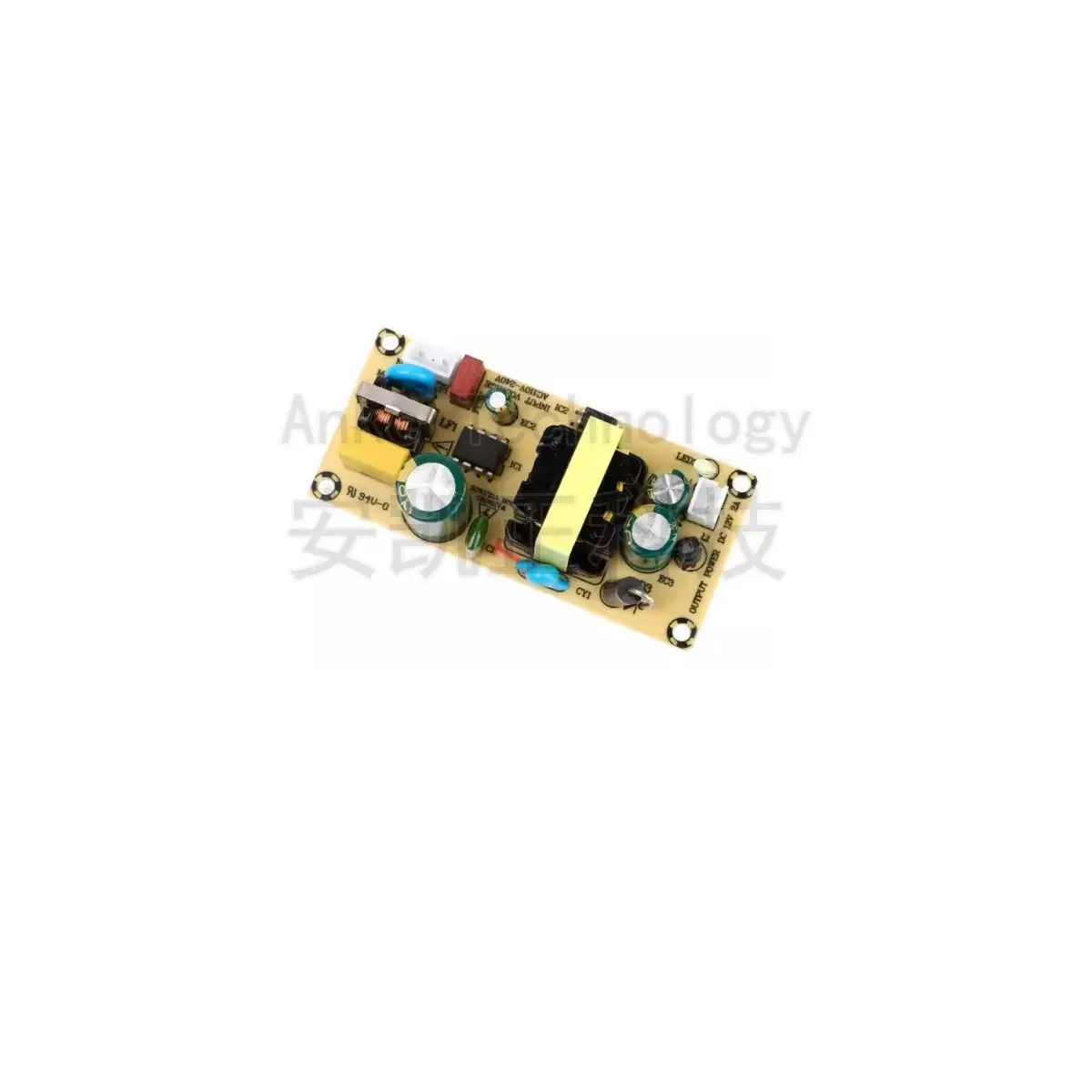 AC-DC industrial-grade 12V2A switching power supply board module adapter, AC220V AC to DC, power 24W