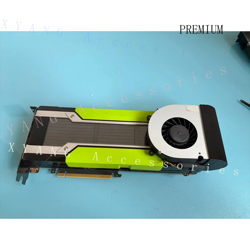 N+ For NVIDIA Tesla P100, P40, M40, K80, V100 Graphics Card Modified Active Cooling Assembly, Silent Fan BAAA0920R2U 3F16121DN