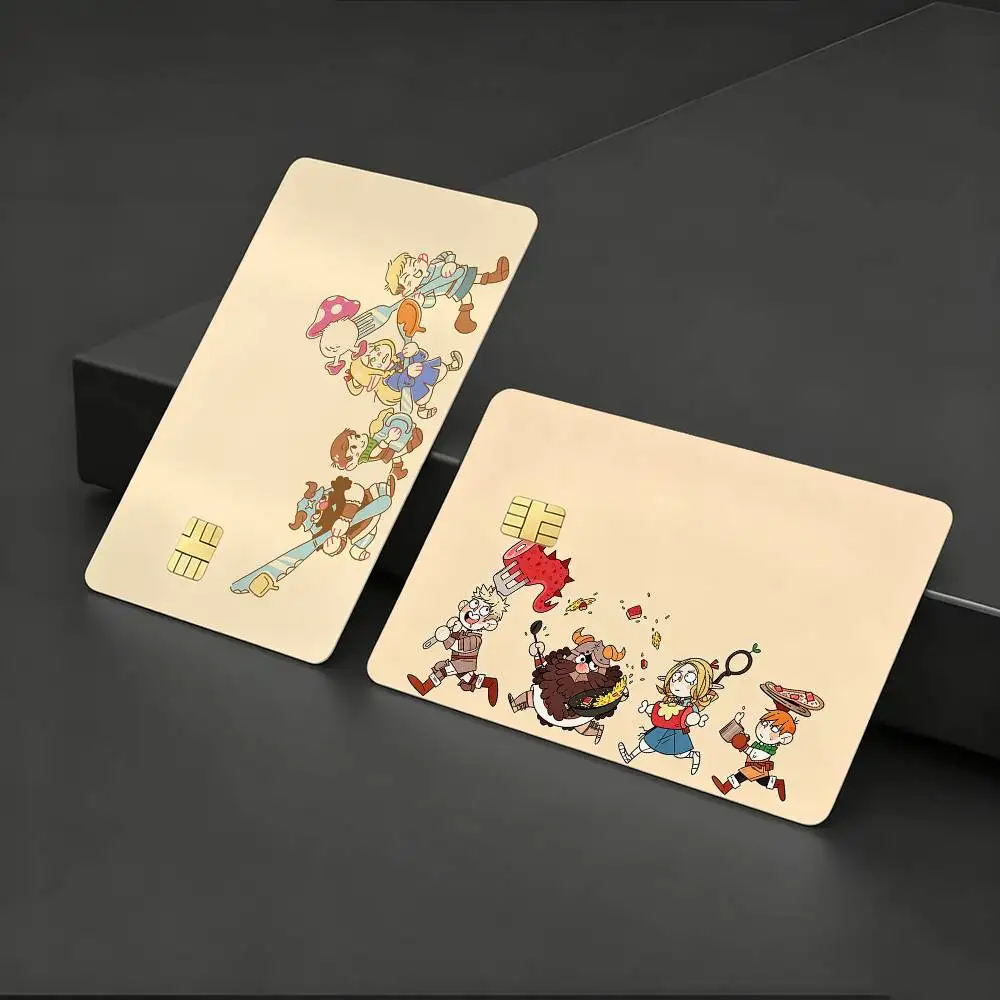 

Dungeon Food Crew HD Waterproof Card Skins Protective Stickers for Credit Bank Game Cards