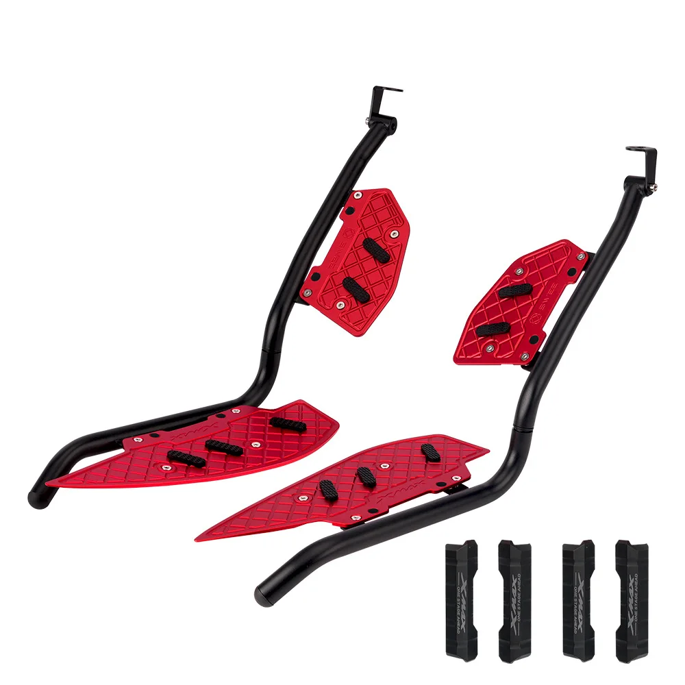 

Suitable for 17-25 Yamaha XMAX300 modified guard bar foot pedal integrated, protective bar carbon steel bumper