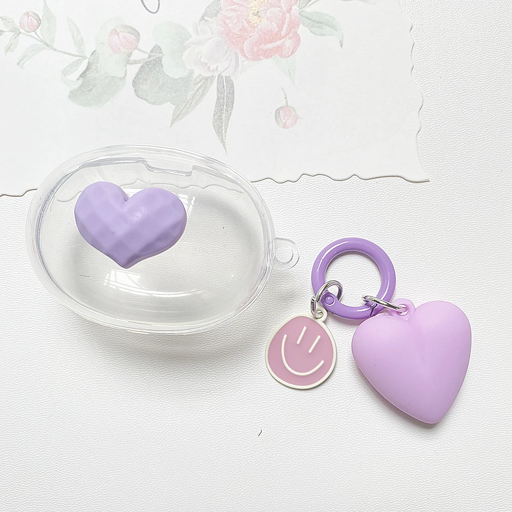 Funda transparente de silicona para auriculares, carcasa de TPU con llavero, alta calidad, a la moda, para Realme Buds Q2 / Q2S