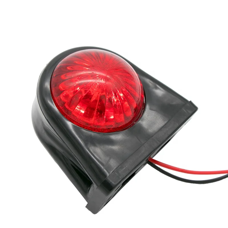 10-30V 12V/24V Durable 12 LED Dual Face Side Light for Car Truck Trailer Boat