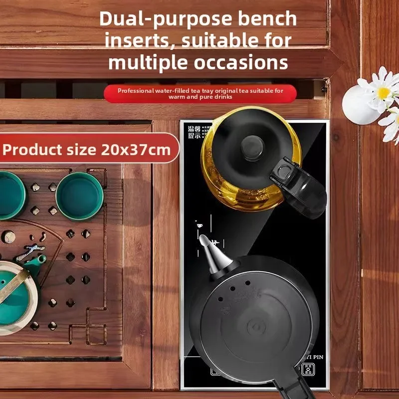Chaleira automática de mesa de chá, conjunto automático de abastecimento de água para fazer chá