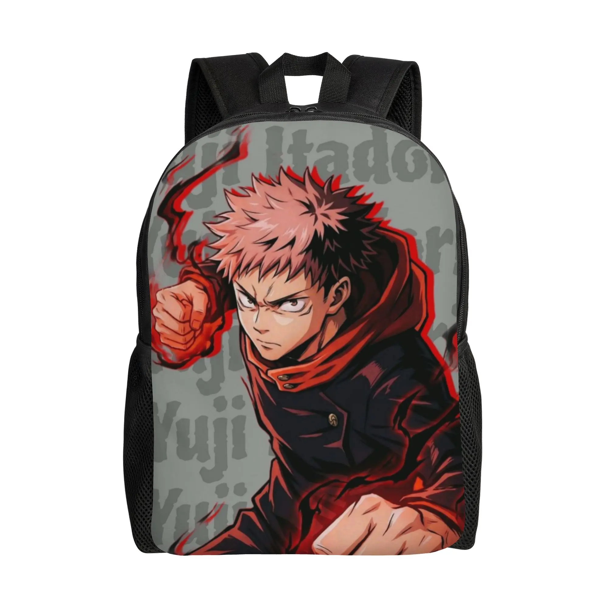Back to school season Yuji Itadori (6) Knapsack Jujutsu Kaisen For Men Women Adjustable Strap Backpack
