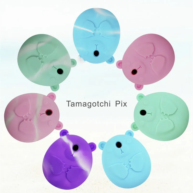 Tamagotchi – housse de protection électronique pour animaux de compagnie, étui de protection liquide en Silicone, jouets virtuels, cadeaux pour enfants
