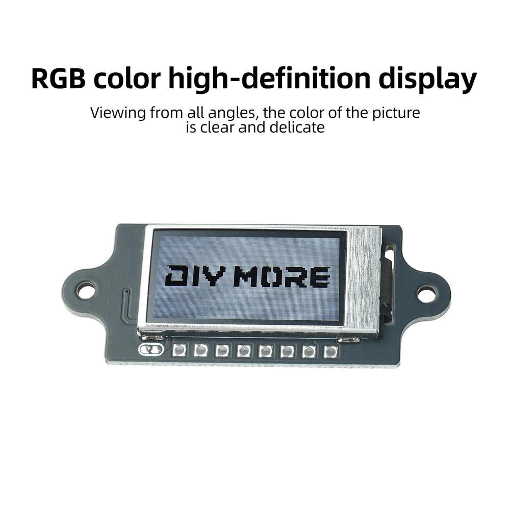 0.96 Inch TFT LCD Screen Module ST7735S SPI Interface 80x160 Display Colorful Small LCD Panel for Wearable/In-Vehicle Instrument