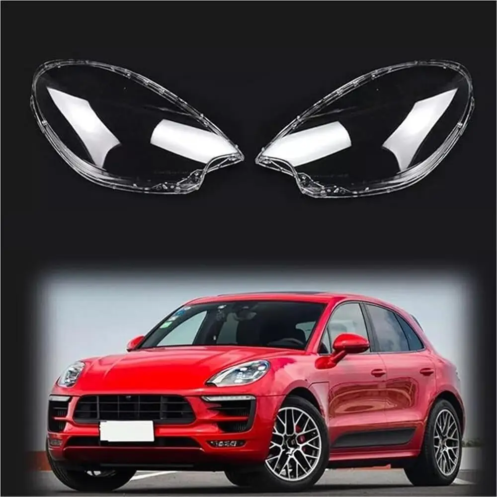 

Крышка фары объектива для Porsche Macan 2014 2015 2016 2017, крышка абажура для фар автомобиля