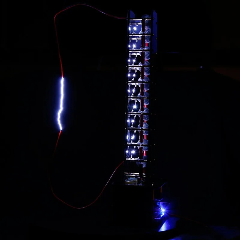 High Voltage Capacitor Array Experimental Bracket Acrylic Educational Science Demonstration Kit