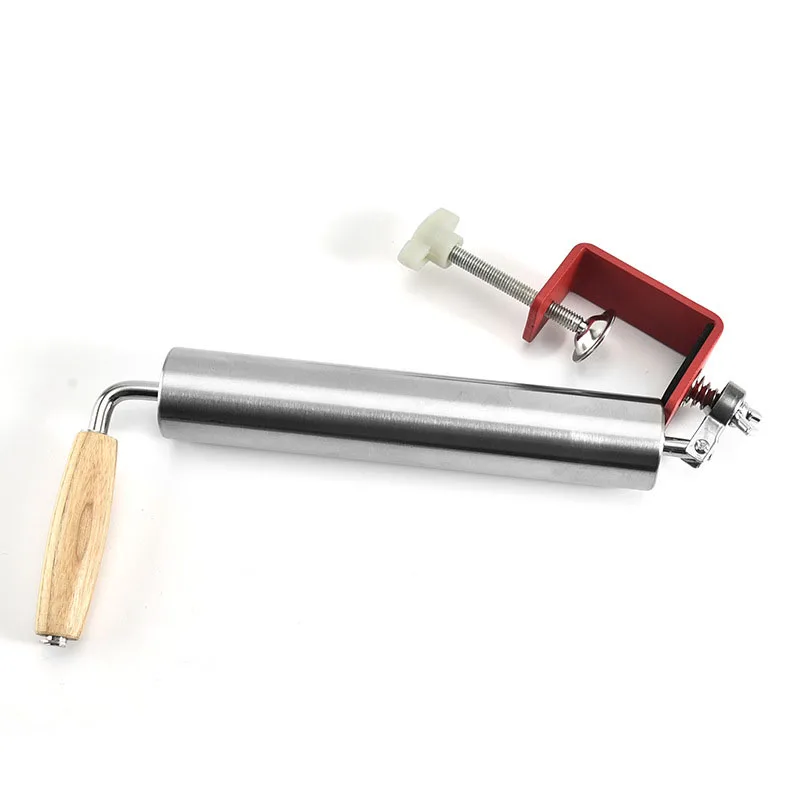 304 Stainless Steel Rolling Pin, Durable and Non-Deformable, Elastic Screw Design, Dumpling Wrapper, Rolling Machine