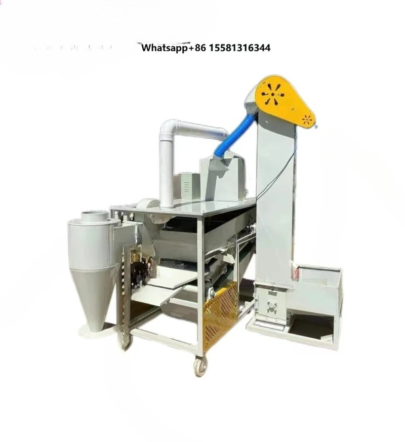 Mobile Combine Maize Corn Beans Seed Cleaning Machine Vibro Cleaner Seed Gravity Separator