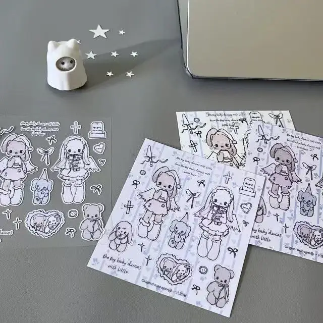 

Cute Animal Toy House Stickers