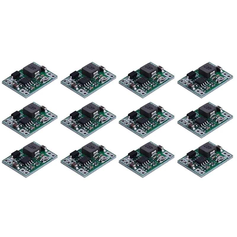 12PCS MP1584 DC-DC Step Down Power Supply Module 3A Adjustable Buck Converter For Arduino Replace LM2596 24V 12V 5V 3V