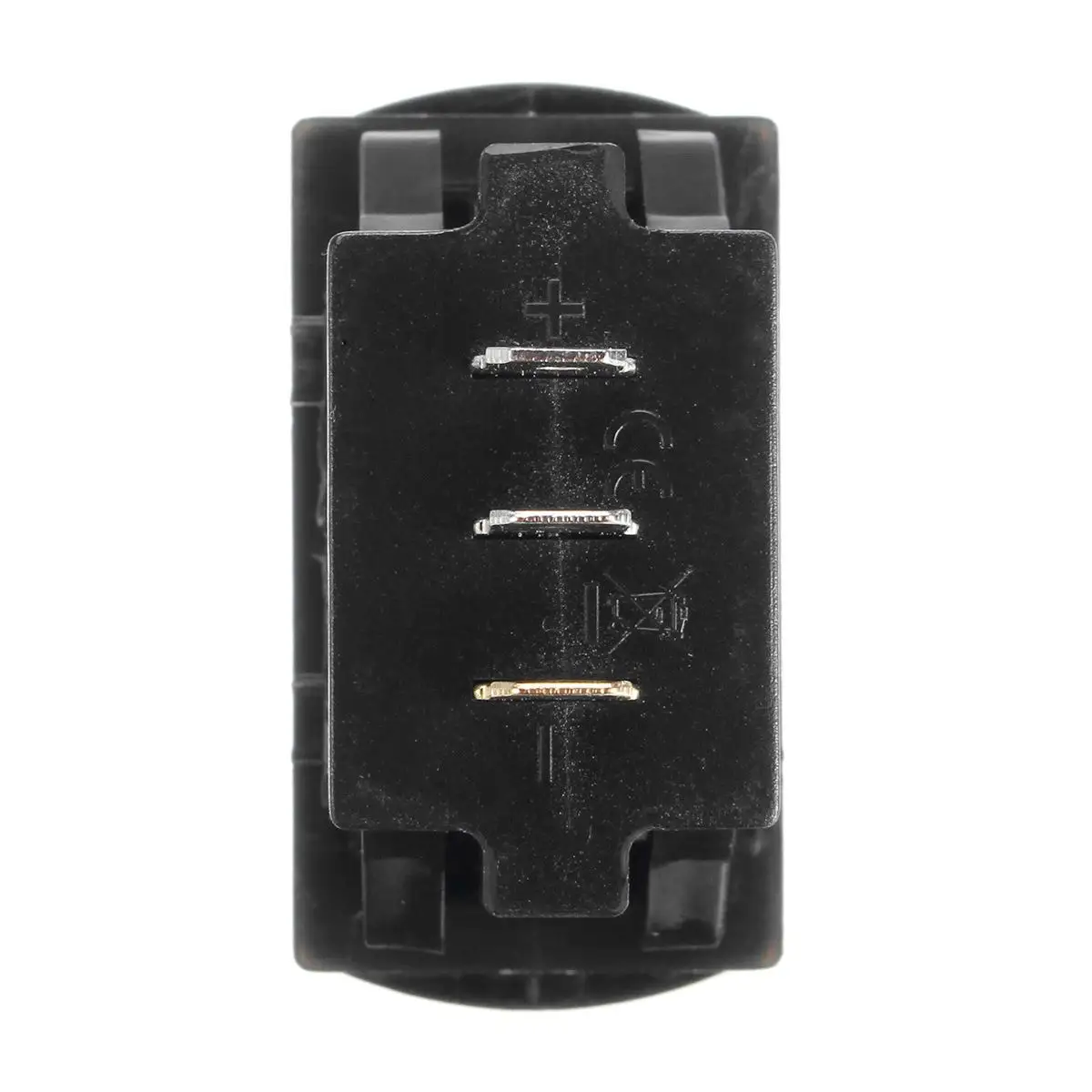 

Dual Voltage Monitor Gauge 10-60V Digital Led Display For Car Motorcycle Rv Truck Trailer Boat Black 3-Bit Overcurrent