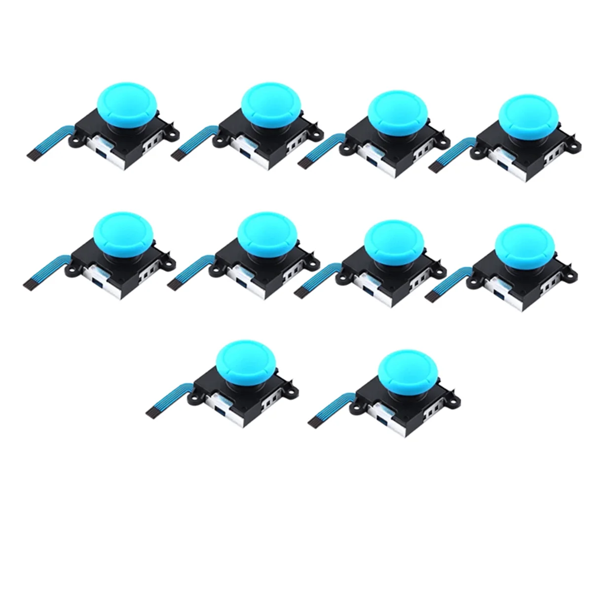 AT-10PCS 3D Analog Joystick For NS Switch Lite Joycon Controller Handle Joystick For Switch Lite Game Accessories