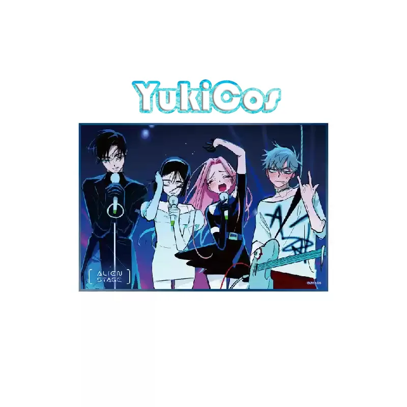 Officiële Originele Anime Star Idol Band Stage Ivan Till Mizi Sua Luka Hyuna Illustratie Shikishi Board Act Papier KZ Februari