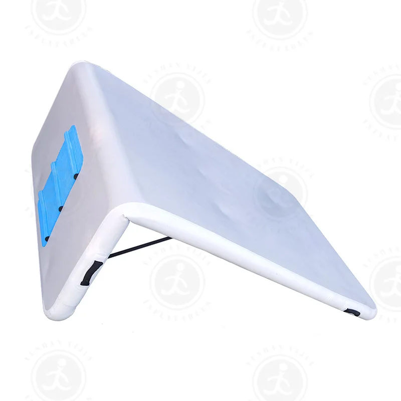 

Top Rated Summer Dual-Use Inflatable Water Slide Floating Inflatable Boat Dock Slide For Sale