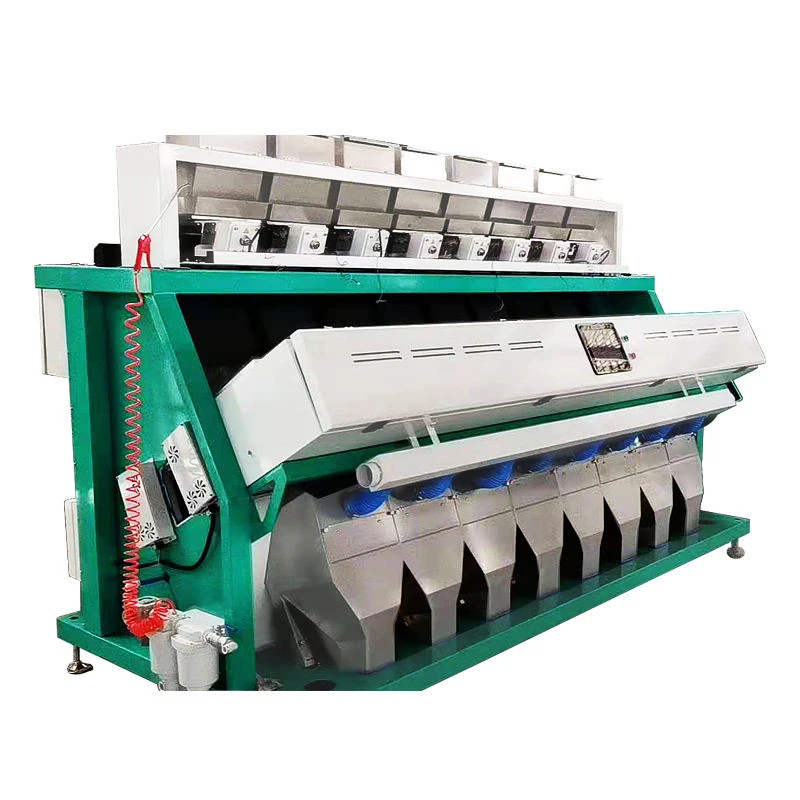 PinYang CCD Camera Parboiled Rice Color Sorter 1-10TPH Multi-Functions Grain Beans Peanut Coffee Beans Color Sorting Machine