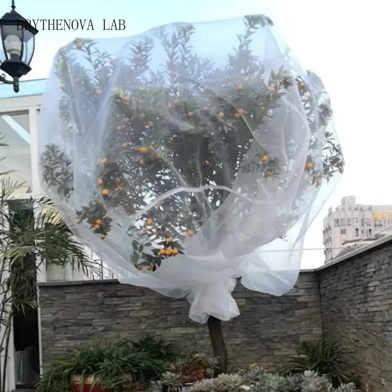 Breathable Wear-resistant Insect Screen Cherry Fruit Tree Windproof Bird Proof Peach Net Tree Greenhouse Special Mesh Fabric