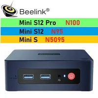 Beelink Mini S12 Pro N95 N100 MINI PC DDR4 8GB 256GB 16GB 500GB WIFI BT Gaming Computer MINI S N5095 8GB 128GB