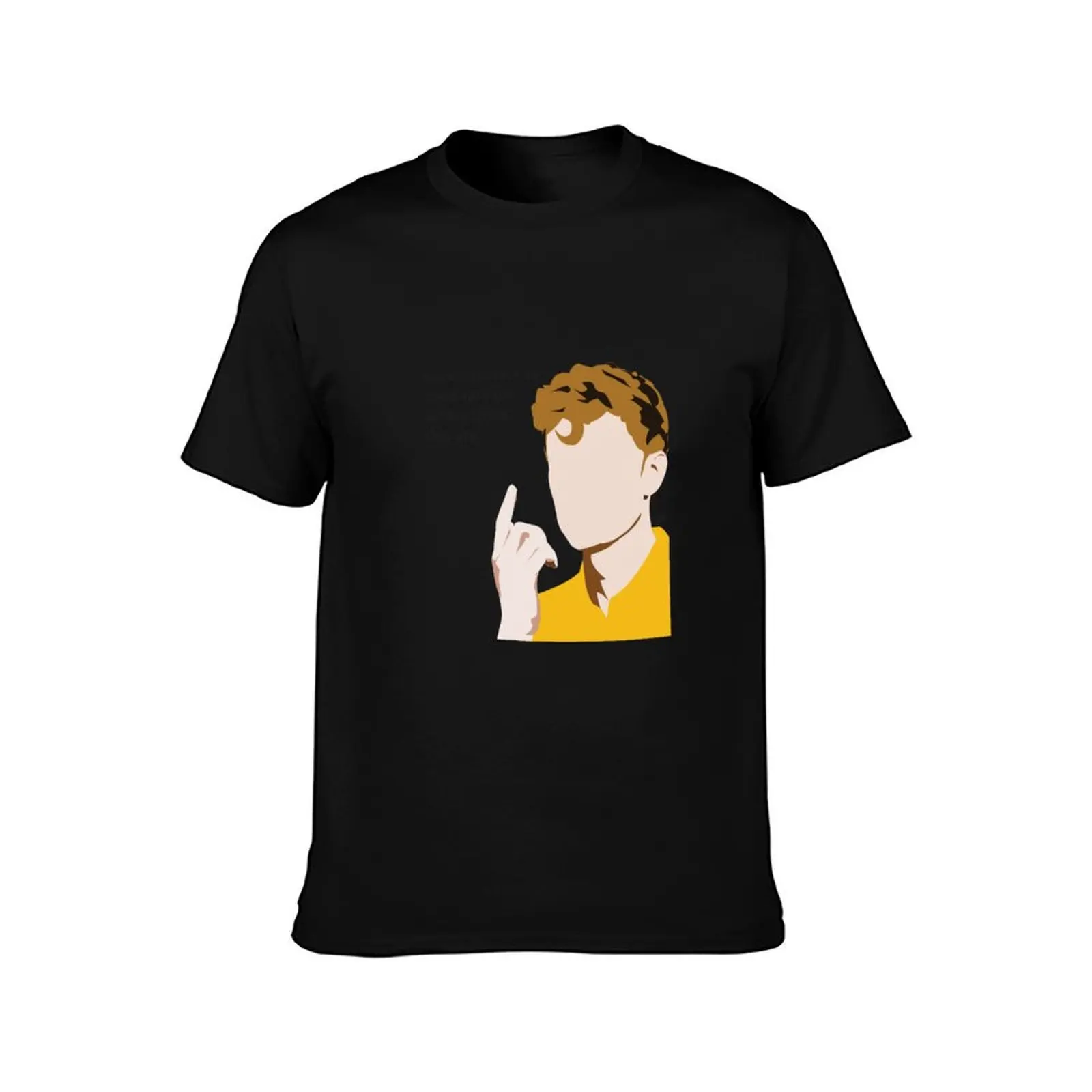 James Acaster Transparent T-Shirt Daily Wear Plain Short Sleeve Shirt T-Shirt