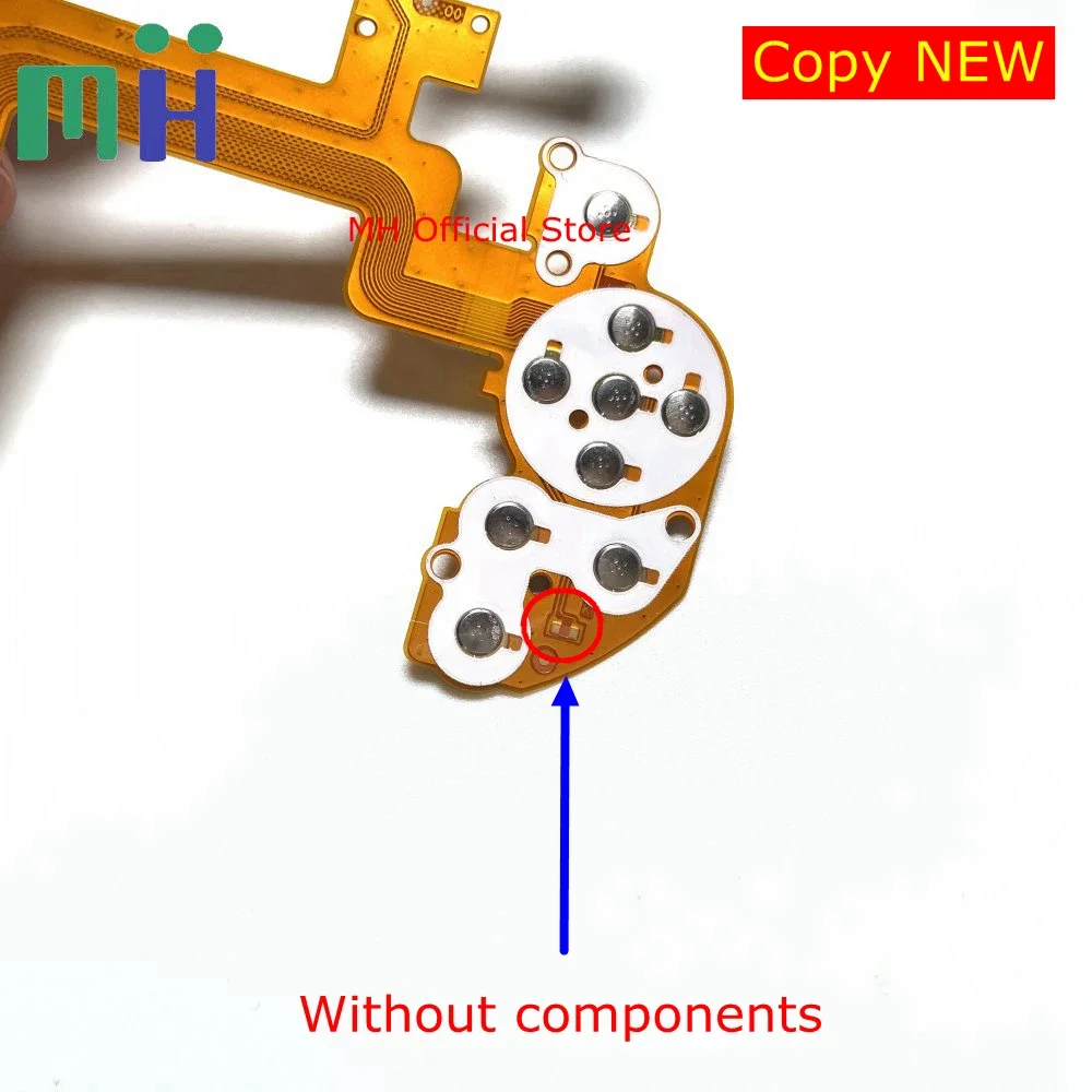لنيكون D5300 الزر الخلفي فليكس مرنة الغطاء الخلفي كابل FPC وحدة لوحة المفاتيح استبدال الكاميرا إصلاح قطع الغيار
