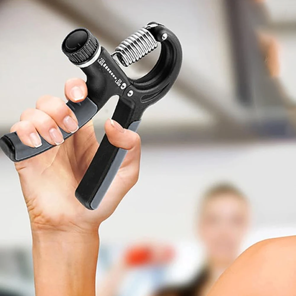 Grip Strengthener Forza Allenamento Esercitatore per le mani Regolabile 5-60KG Fitness Unisex Allenamento per la riabilitazione delle dita Impugnatura per la mano