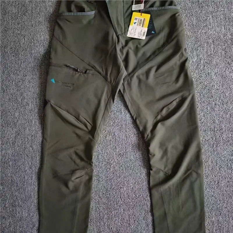 Men's Spring Autumn Outdoor Climbing Hiking Windproof Quick Dry Soft  Long Pants Male Hermod Soft  Pants