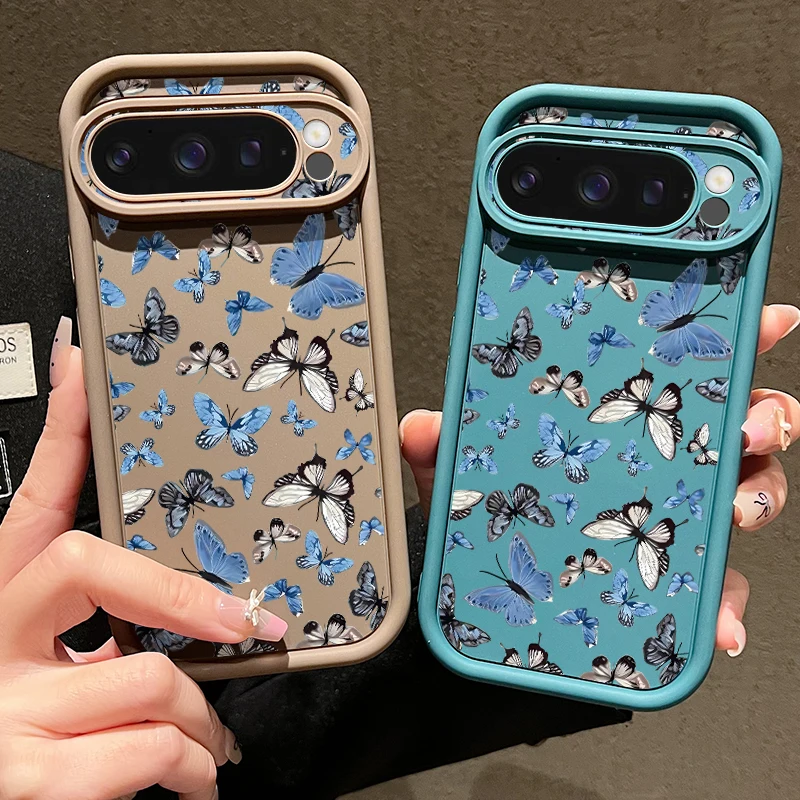 Custodia stampata piccola farfalla per Google Pixel 8 9 7 Pro Pixel 9 Pro XL Cover morbida in silicone TPU per Google Pixel 7A 8A