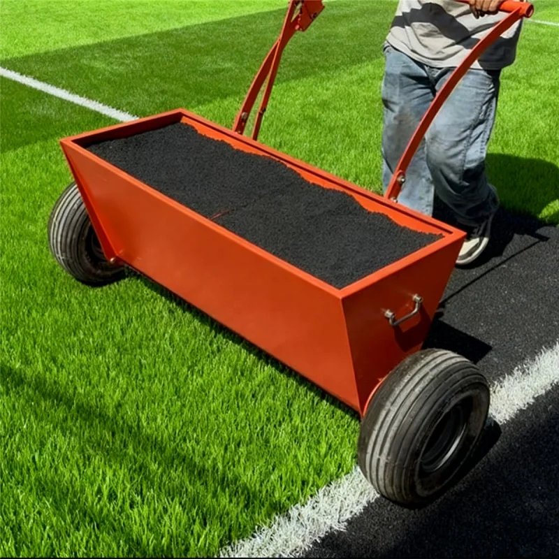 ALLTOP TURF & Dropper Machine For Spreading Infill(Sand And Rubber Granules) On Artificial Grass Working Width 100Cm