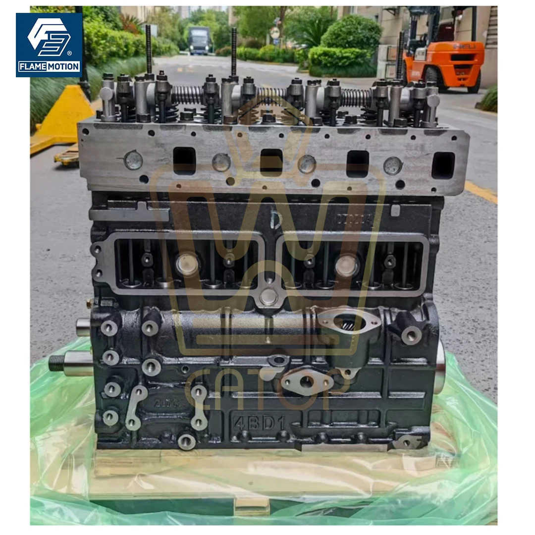 Premium High-performance Catop Auto Parts 4 Cylinder DIESEL 3.9L Durable Long Service Life 4BD1 Engine Long Block For ISUZU